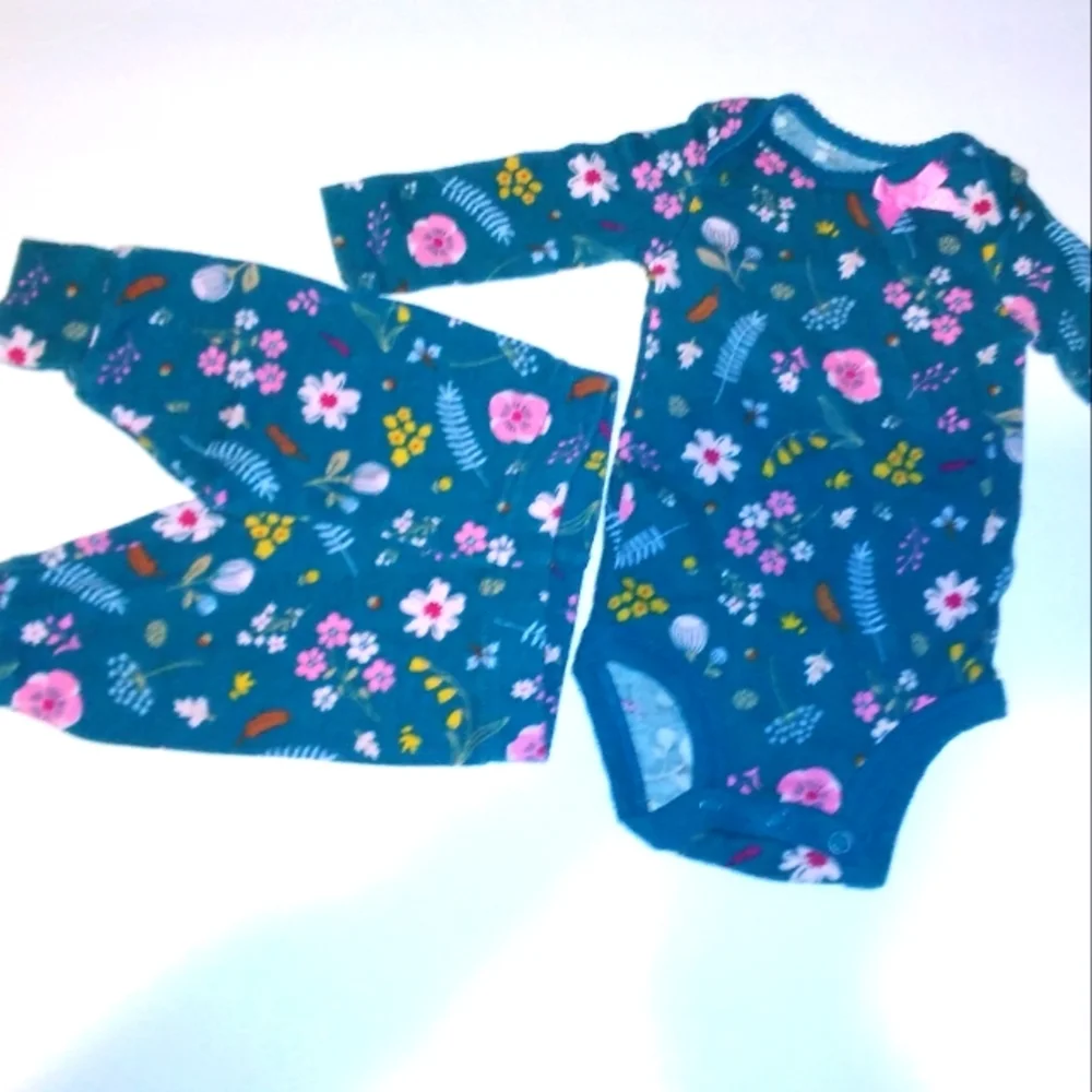 Carter's Just One You Floral Outfit Set